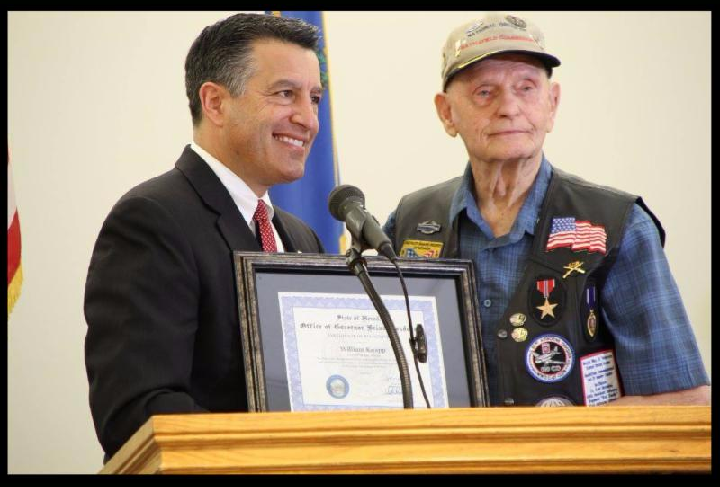 Decorated Veteran Receives “Veteran of the Month” Award and Recognition
