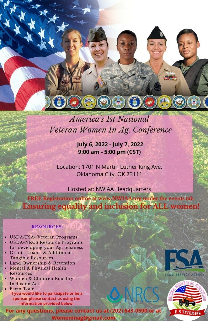 1st National Veteran Women In Agriculture Association Conference
