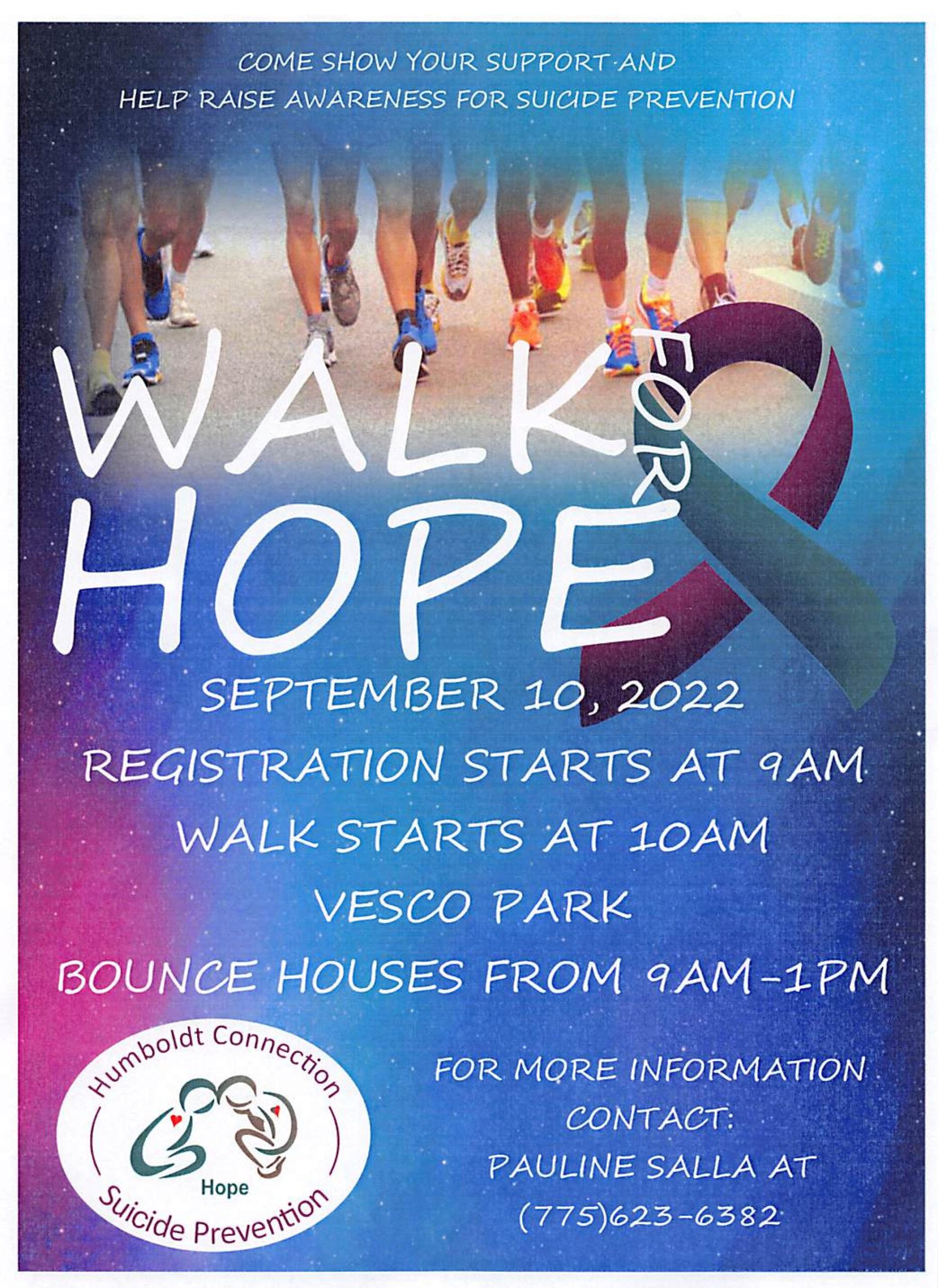 Walk in Memory Walk in Hope is this Saturday- September 10th