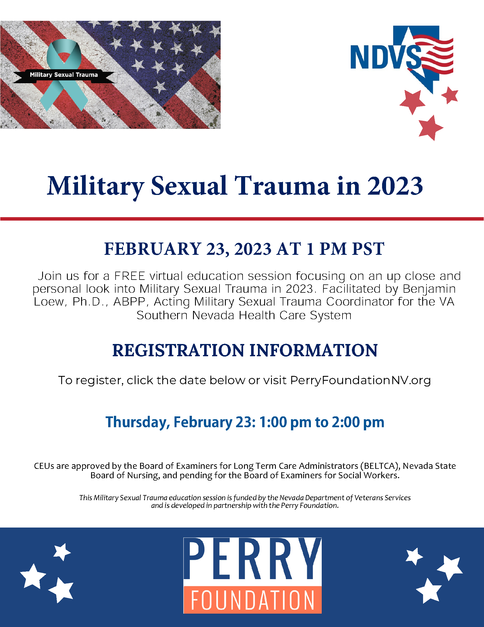 Military Sexual Trauma (MST): Part 1