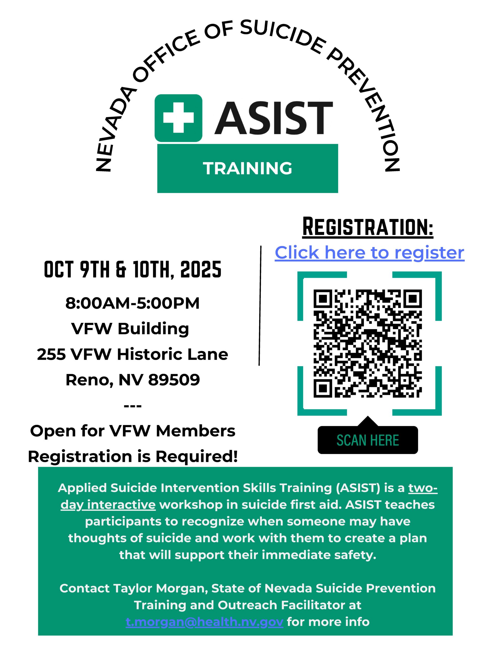 VFW ASIST Training