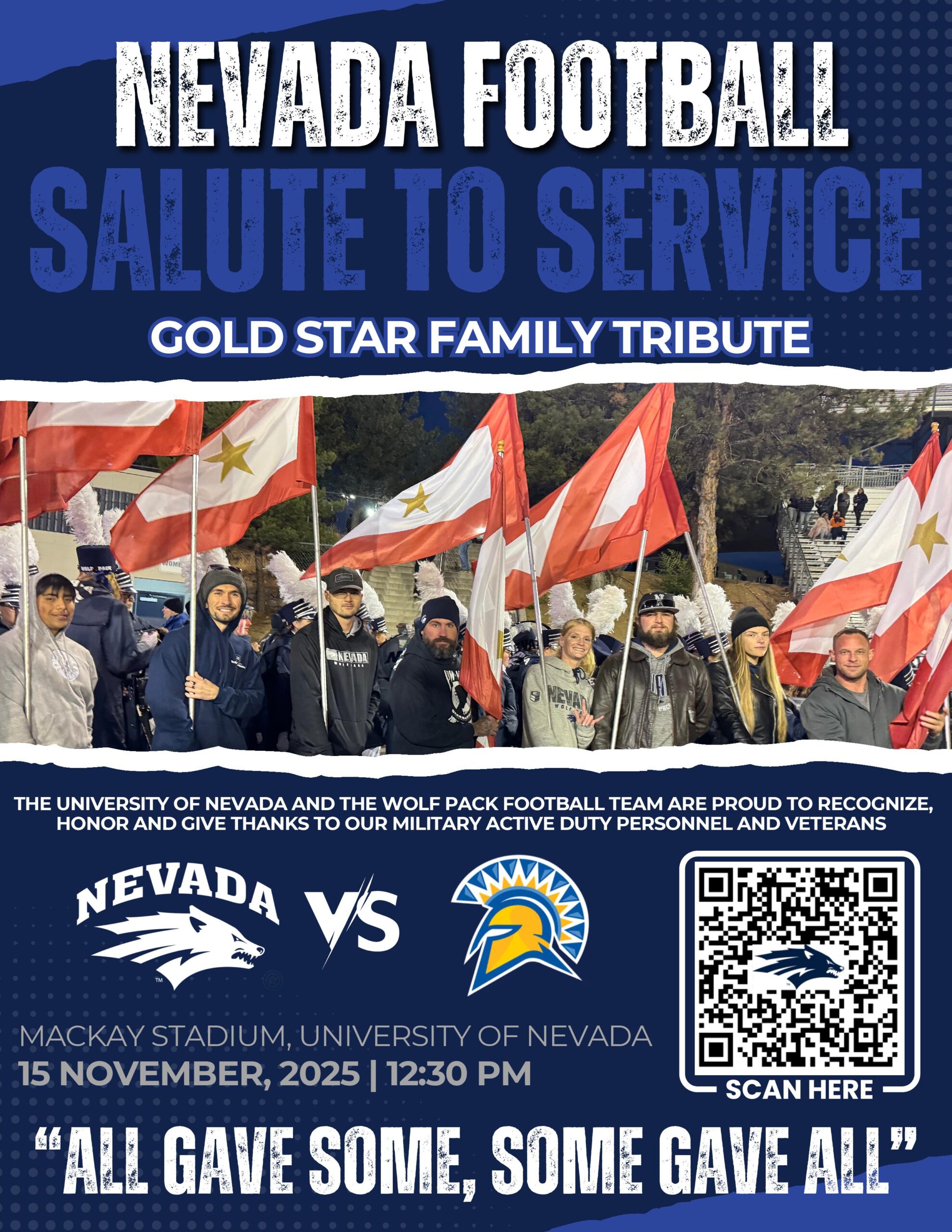Nevada Football Salute To Service