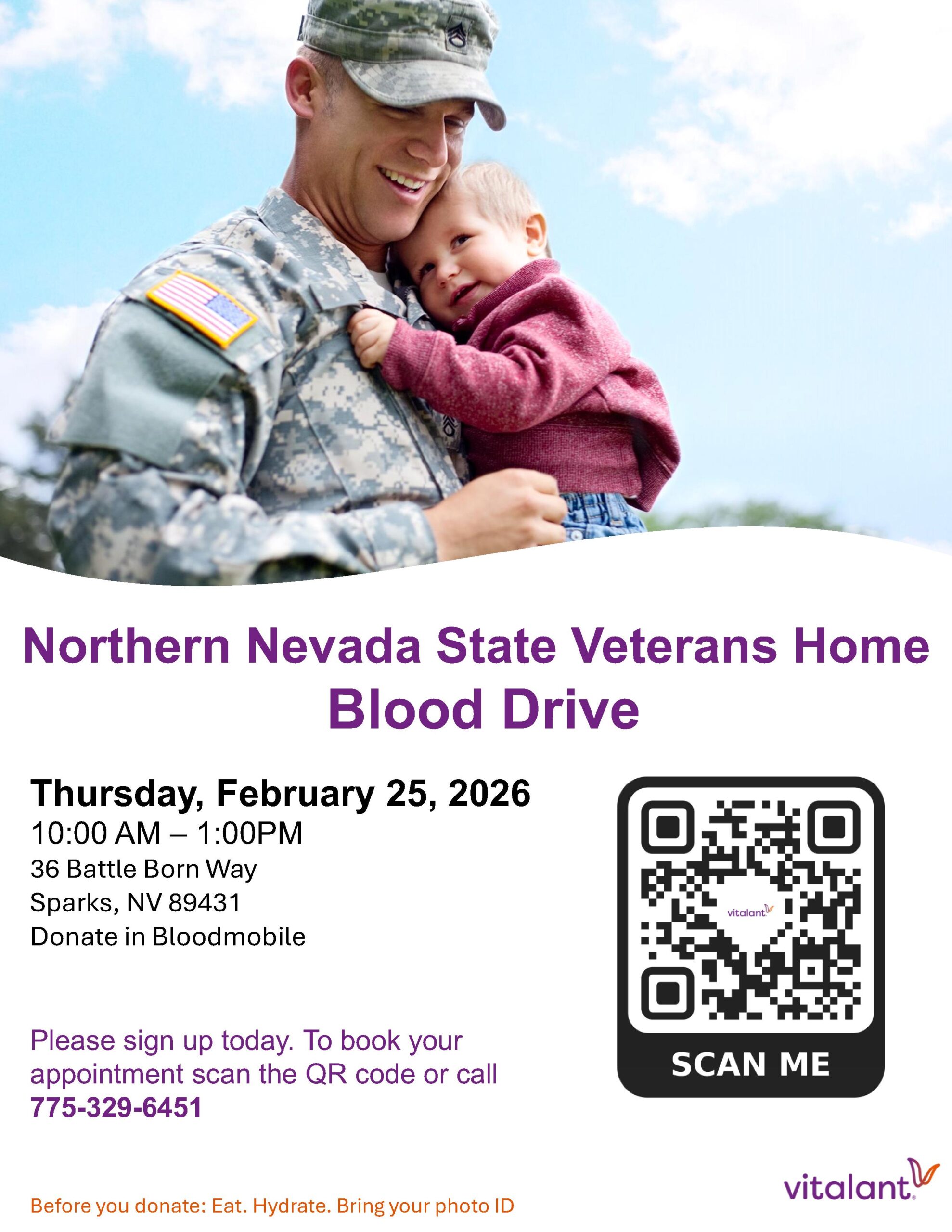 Blood Drive Wednesday, 02/25/2026